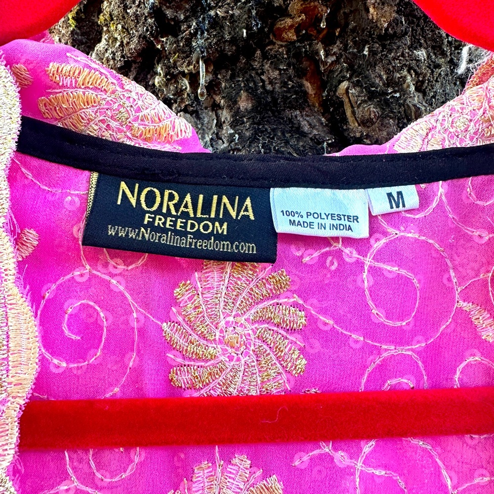 NorAlina Freedom Pink and Gold Top - Picture 3 of 3
